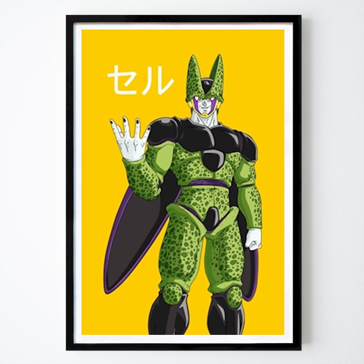 Illustration Affiche: Dragon Ball cellulaire par GO Art