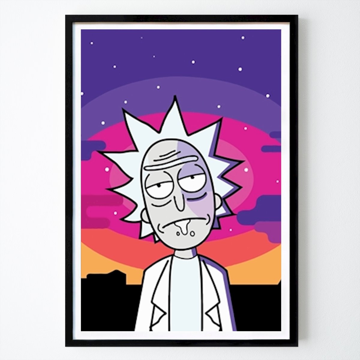 Retro & Vintage Póster: Morty city de Don juan