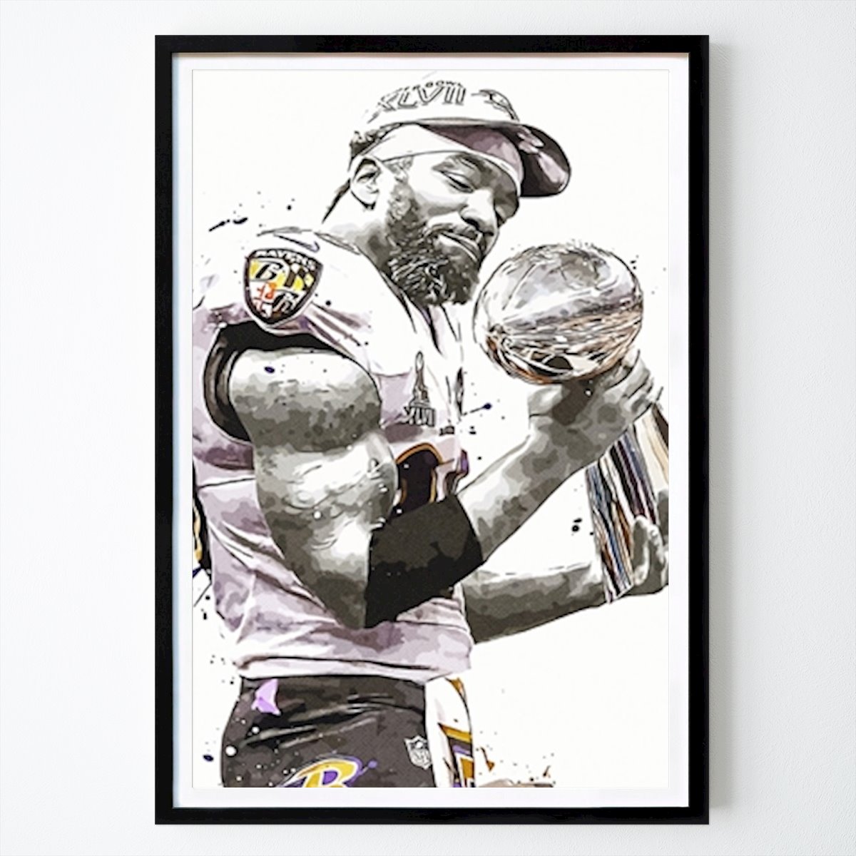 Hobby Poster: Ed Reed by GalleryVoyage