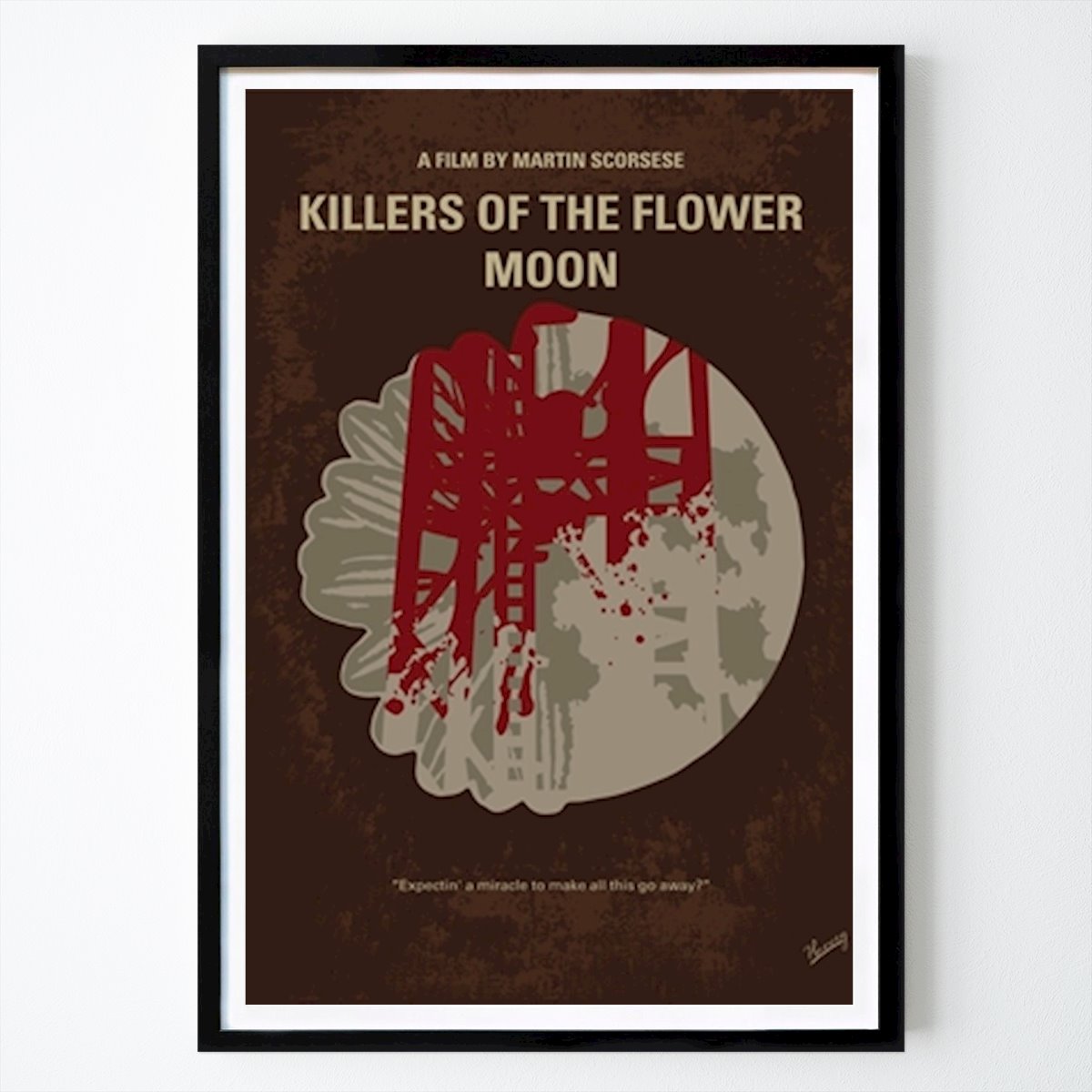 Retro & Vintage Juliste: Nr.004 Kukkakuun tappajat tekijänä Frame Craft Studios