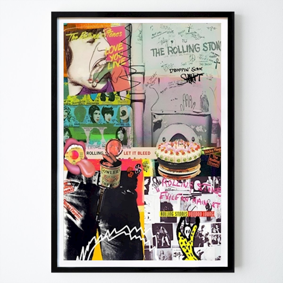 Pop Art Plakat: Blandede følelser av Stefan Bammert