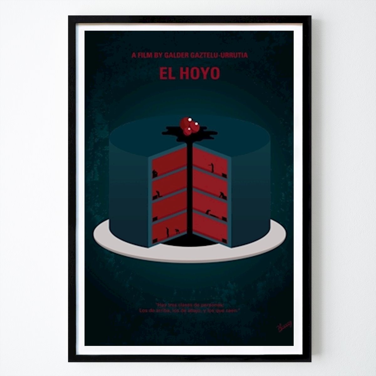 Arte Poster: Nr.005-2 El Hoyo di Frame Craft Studios