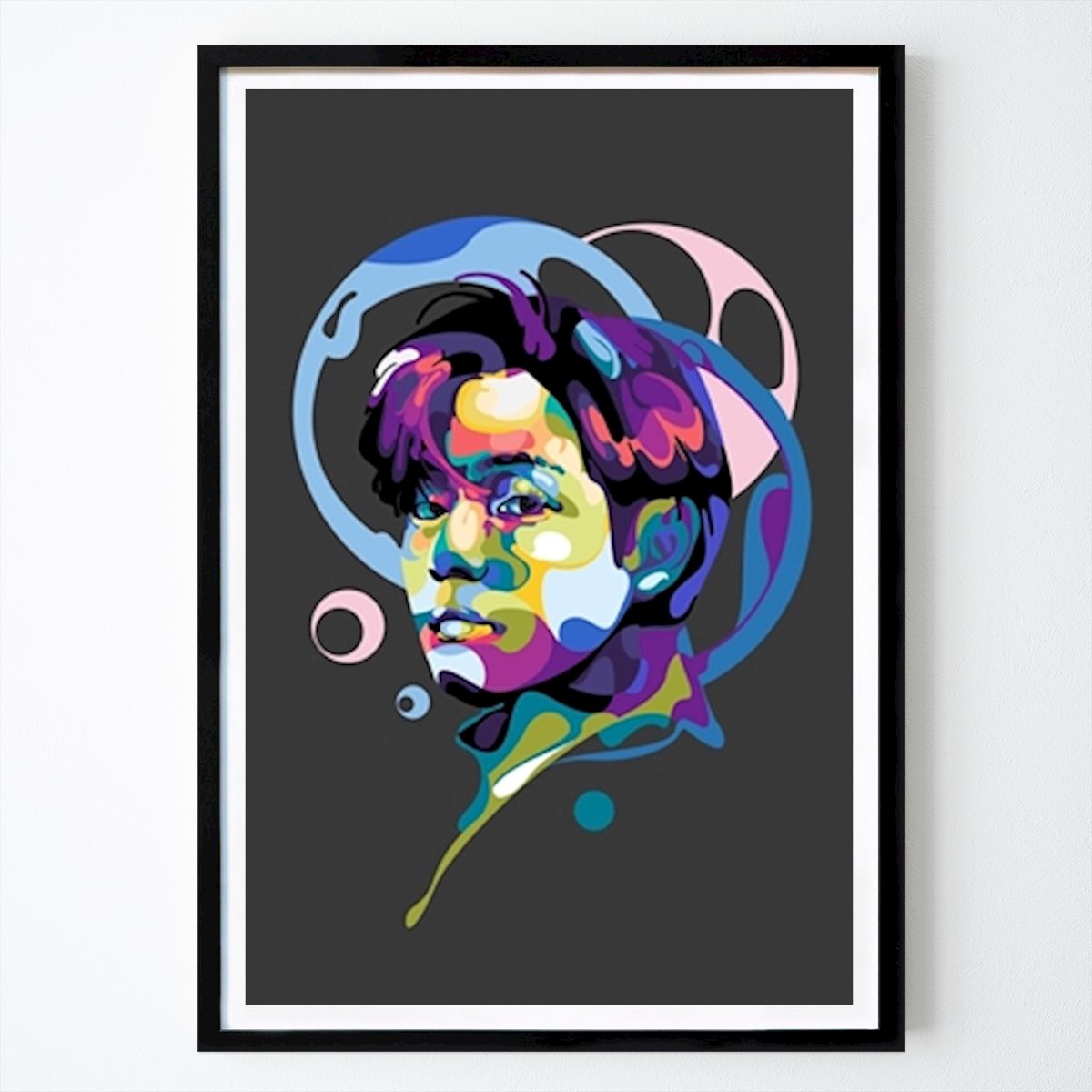 Pop Art Poster: V BTS arte pop de AD art