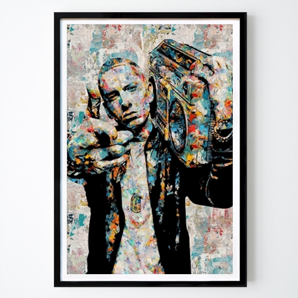 Freizeit Poster: Eminem Musik von ArtStyle Funny