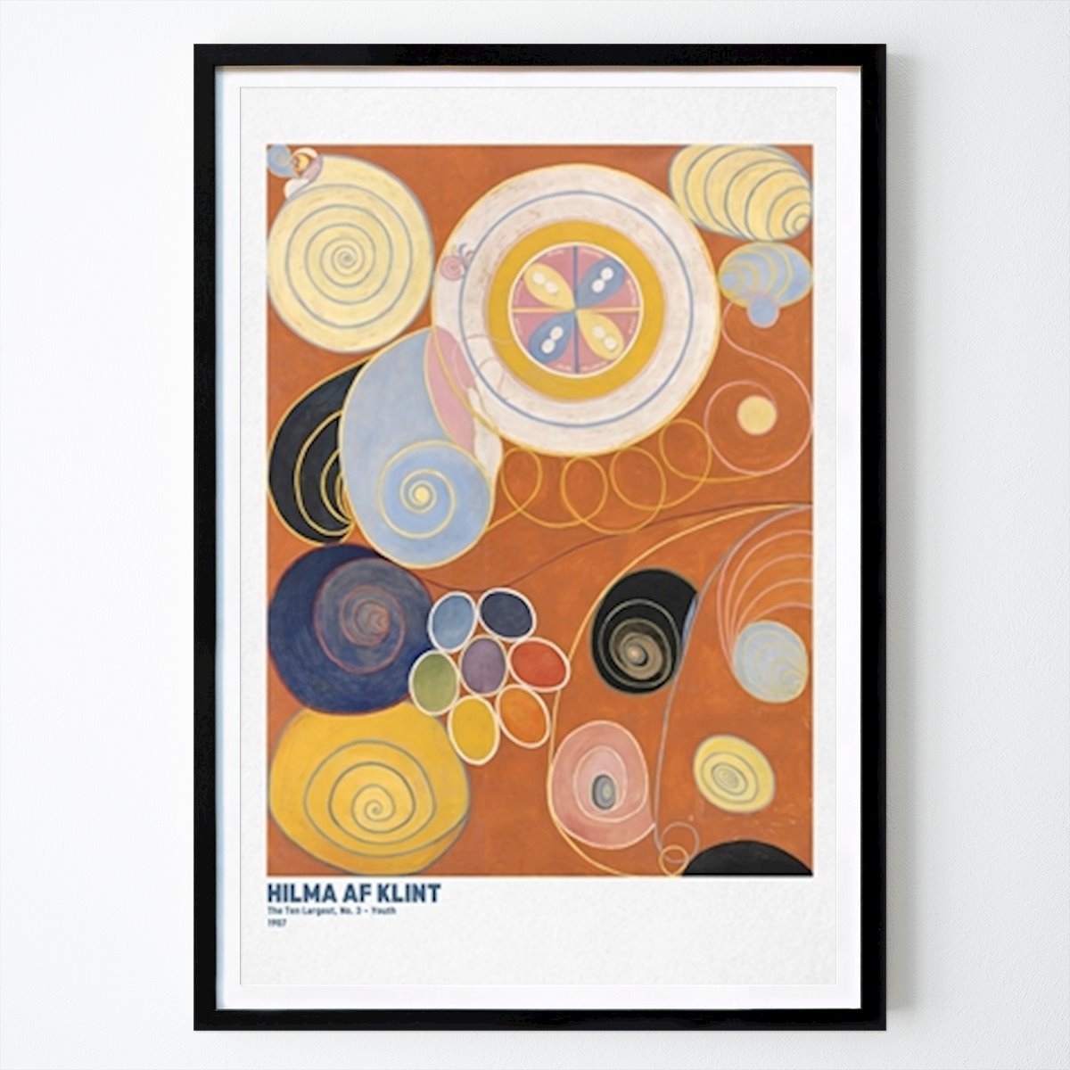 Abstracto Póster: Hilma Af Klint - Juventud de Tebird Studio Art