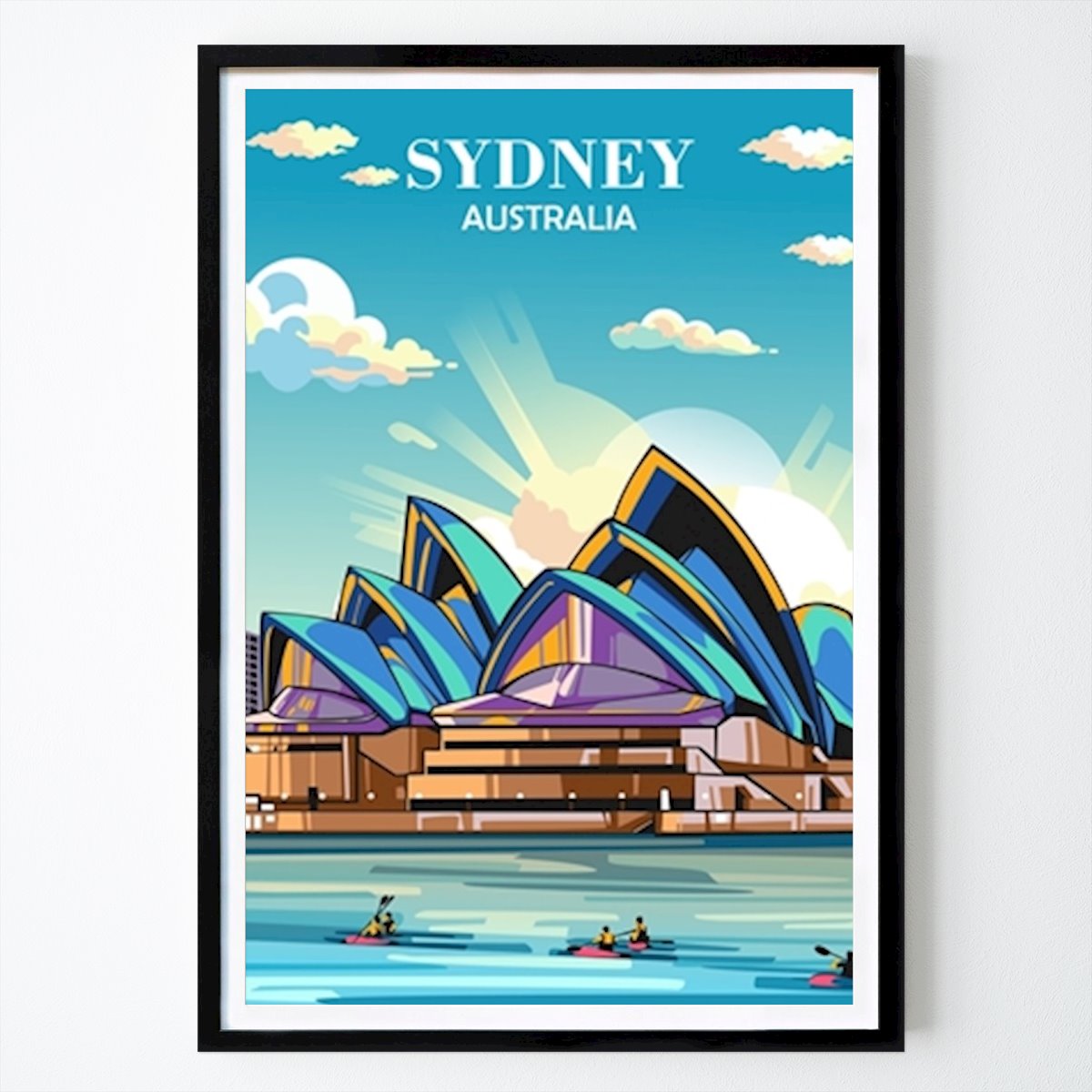 Póster: Póster de viaje Sídney, Australia de Moch. Dika As Sujud