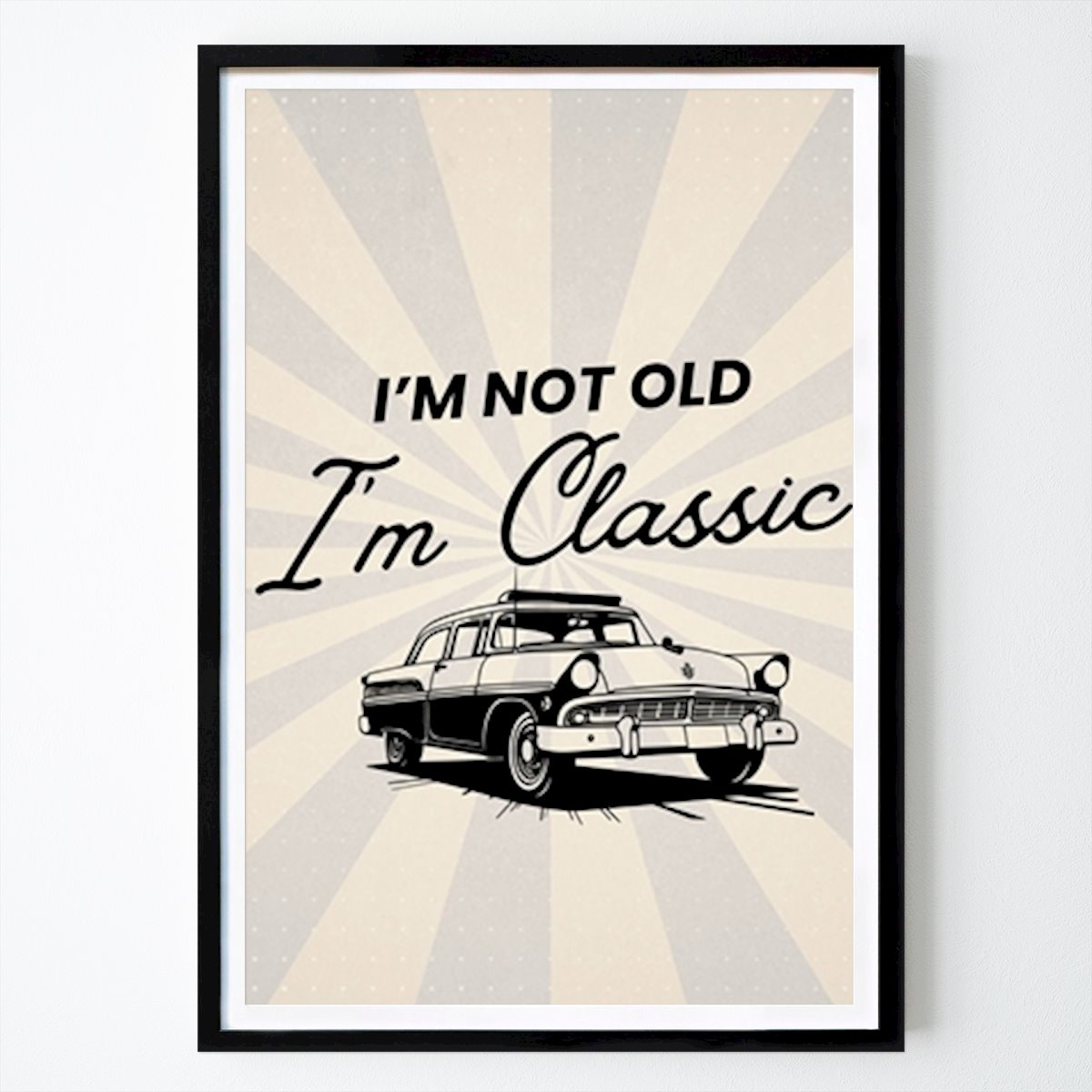 Retro & Vintage Poster: Ich bin nicht alt, ich bin klassisch von Nurul hidayah