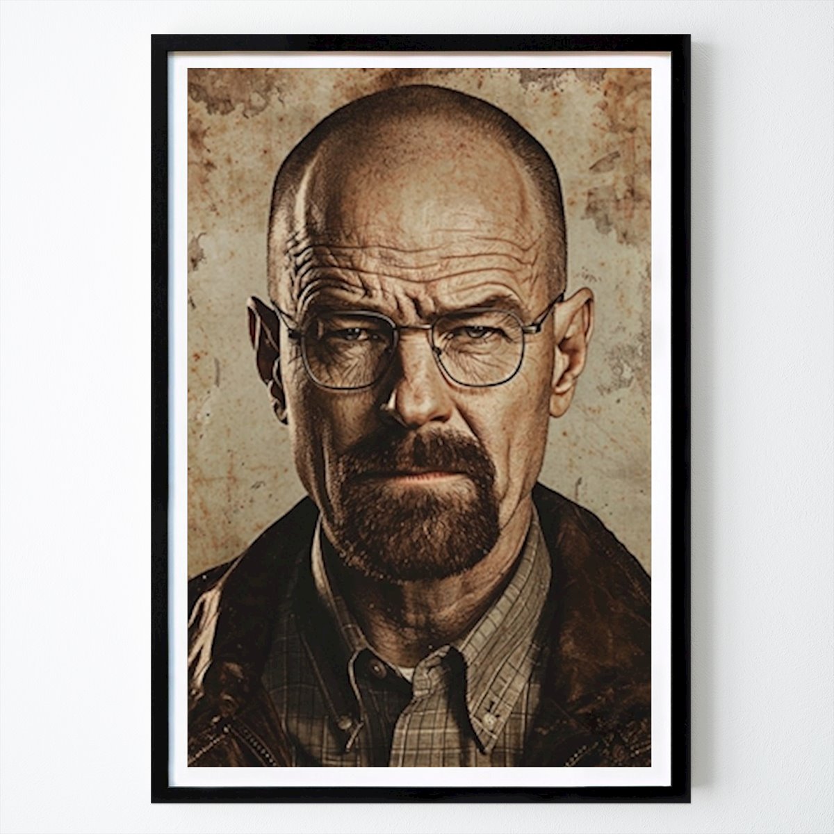 Abstract Poster: Walter White - Breaking bad II by Fredrik Silverhake