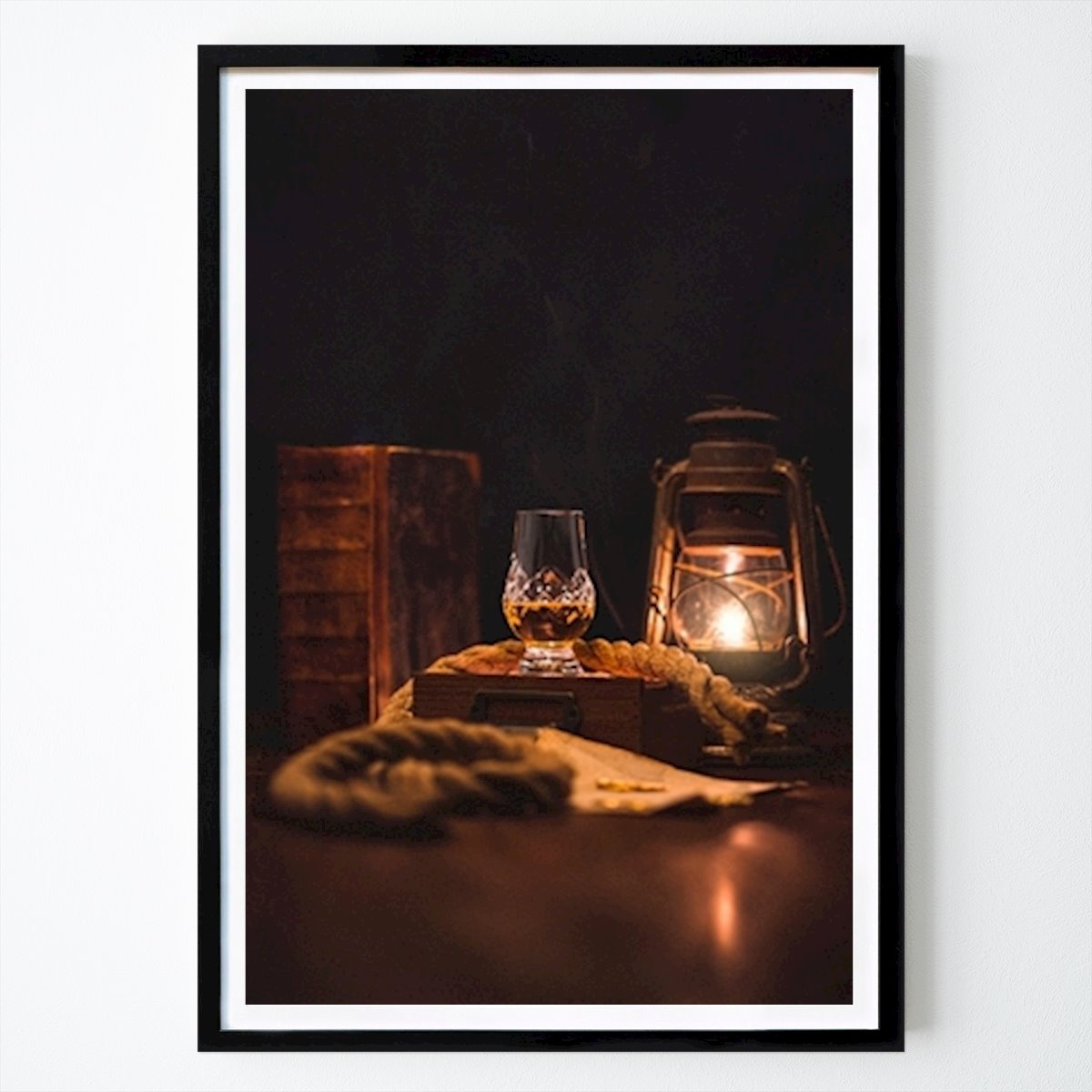 Nature Poster: Pirate's Whiskey Glass by Andreas Grahn