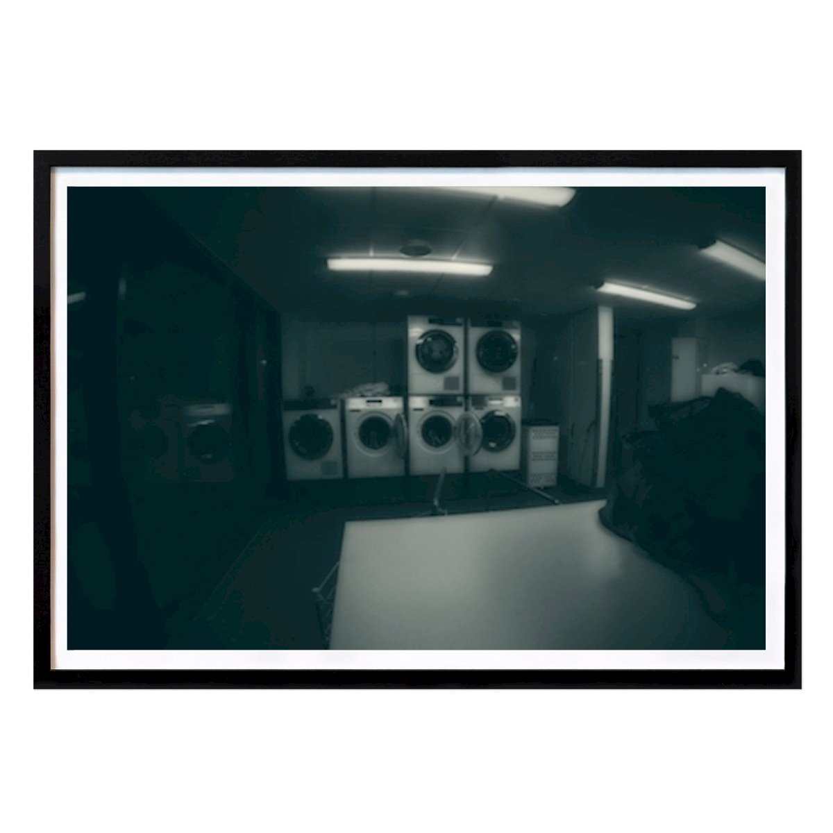Kitchen Poster: The laundry room by Anki Höglund
