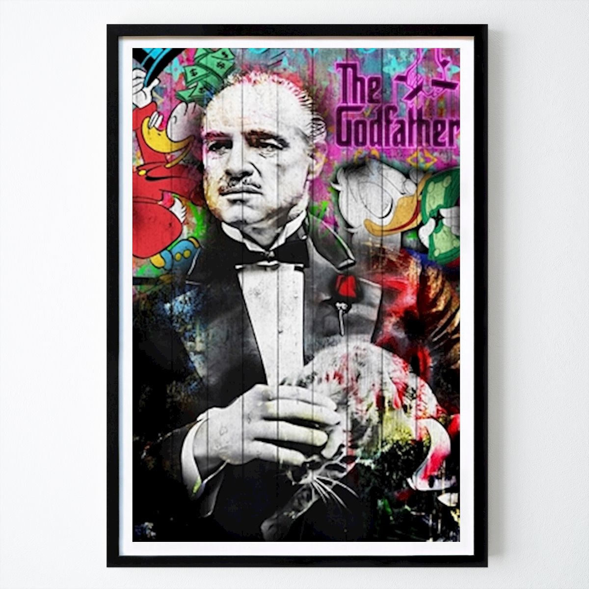 Pop Art Poster: Popkonst Marlon Brando affisch av SuZukaki