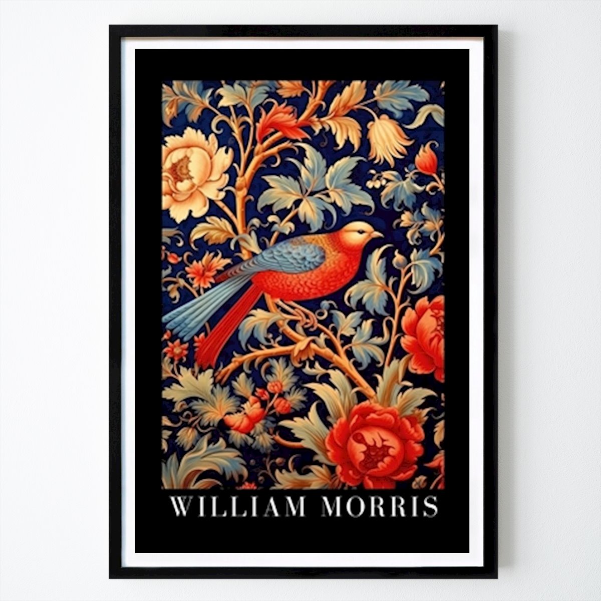 Dieren Poster: William Morris Print Poster van Niklas Horstmann