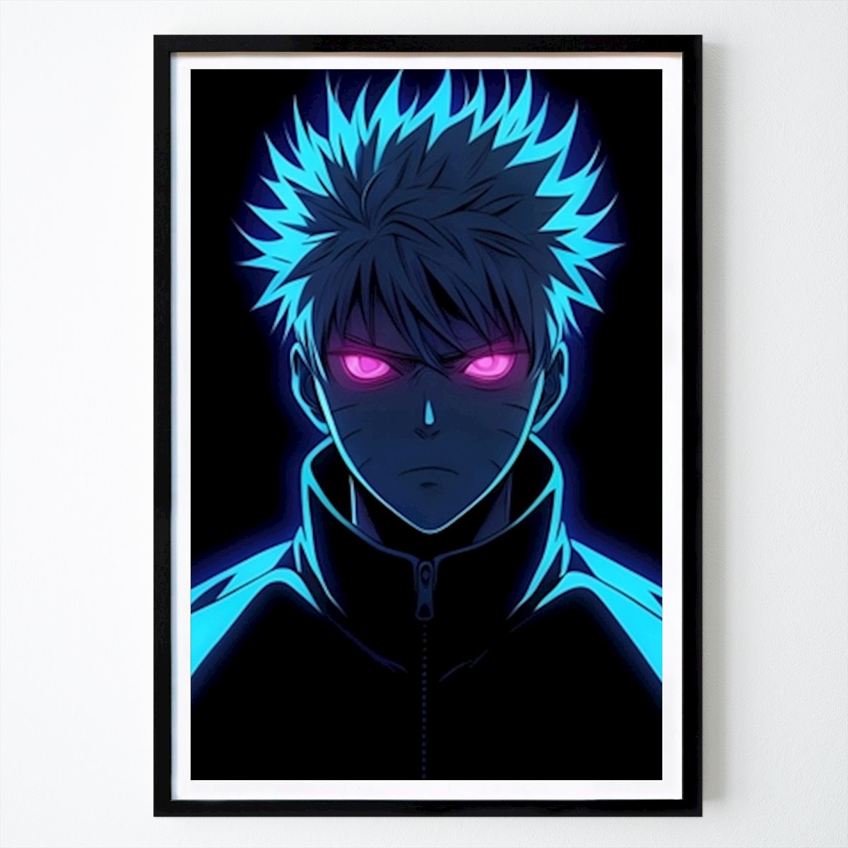 Kitchen Poster: Silhouette Anime by Valent rick