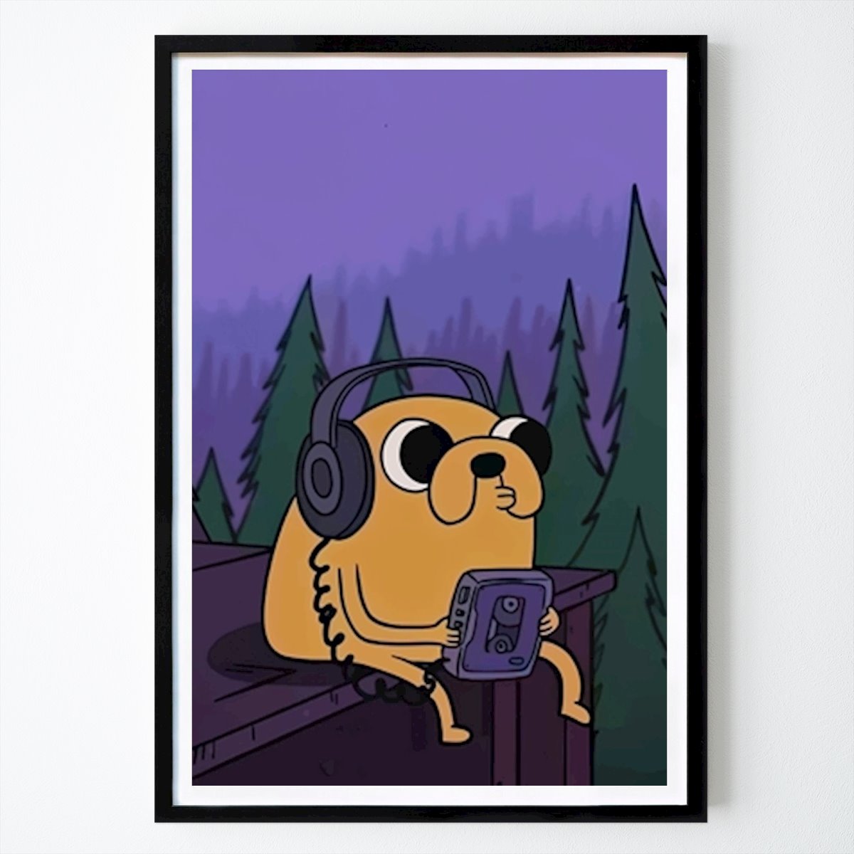 Ilustração Poster: TEMPO DE AVENTURA CHILL DOG de BEAST BOX