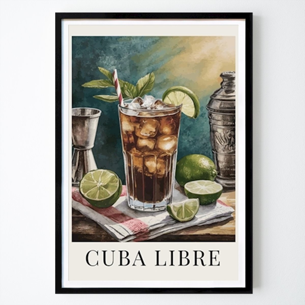 Retro & Vintage Poszter: Kuba Libre Andreas Magnusson által