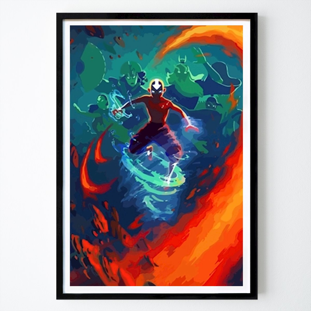 Estilo de vida Póster: Ang Di Avatar de Black and white art
