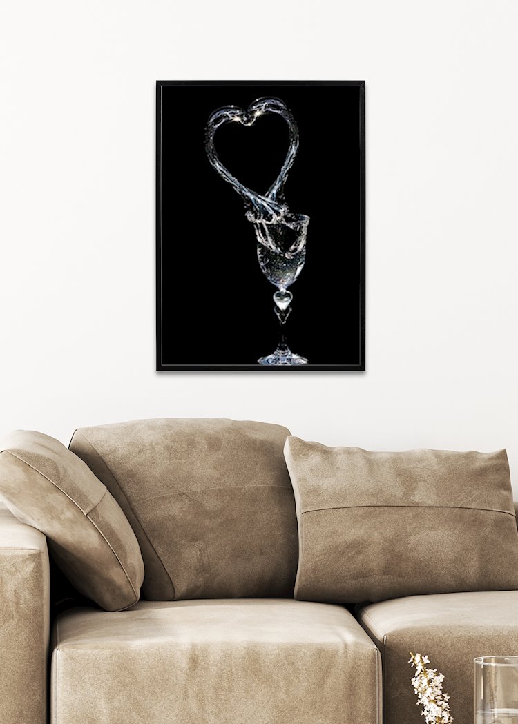 Rijden zo veel hetzelfde Het hart van het glas posters & art prints door Jennifer Johansson -  Printler