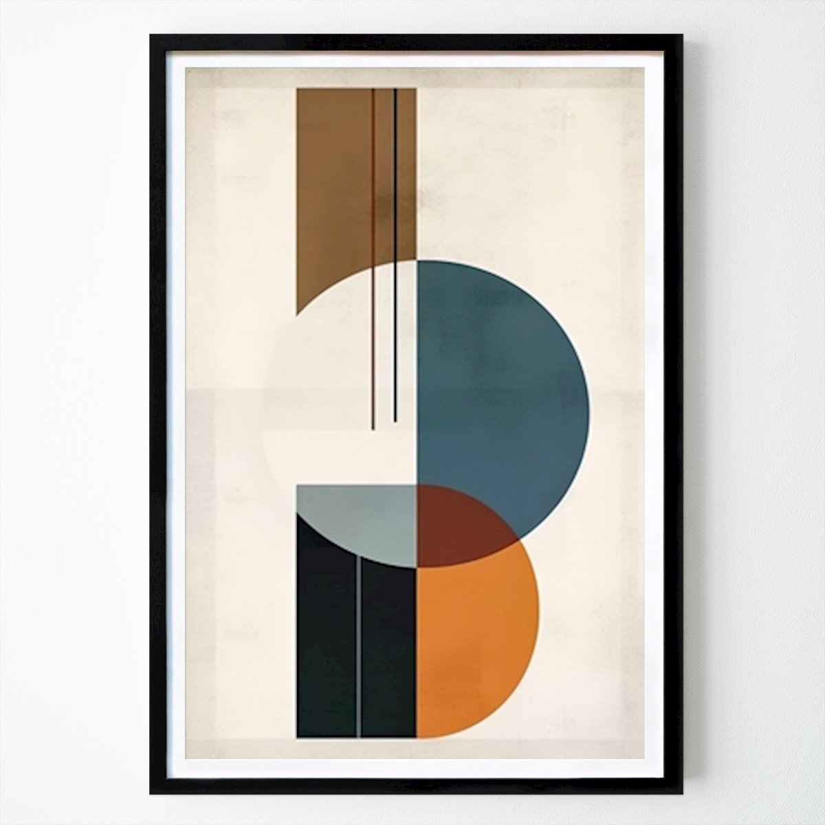 Hamburg Poster: Hamburg Bauhaus by Bauhaus-Syndicate