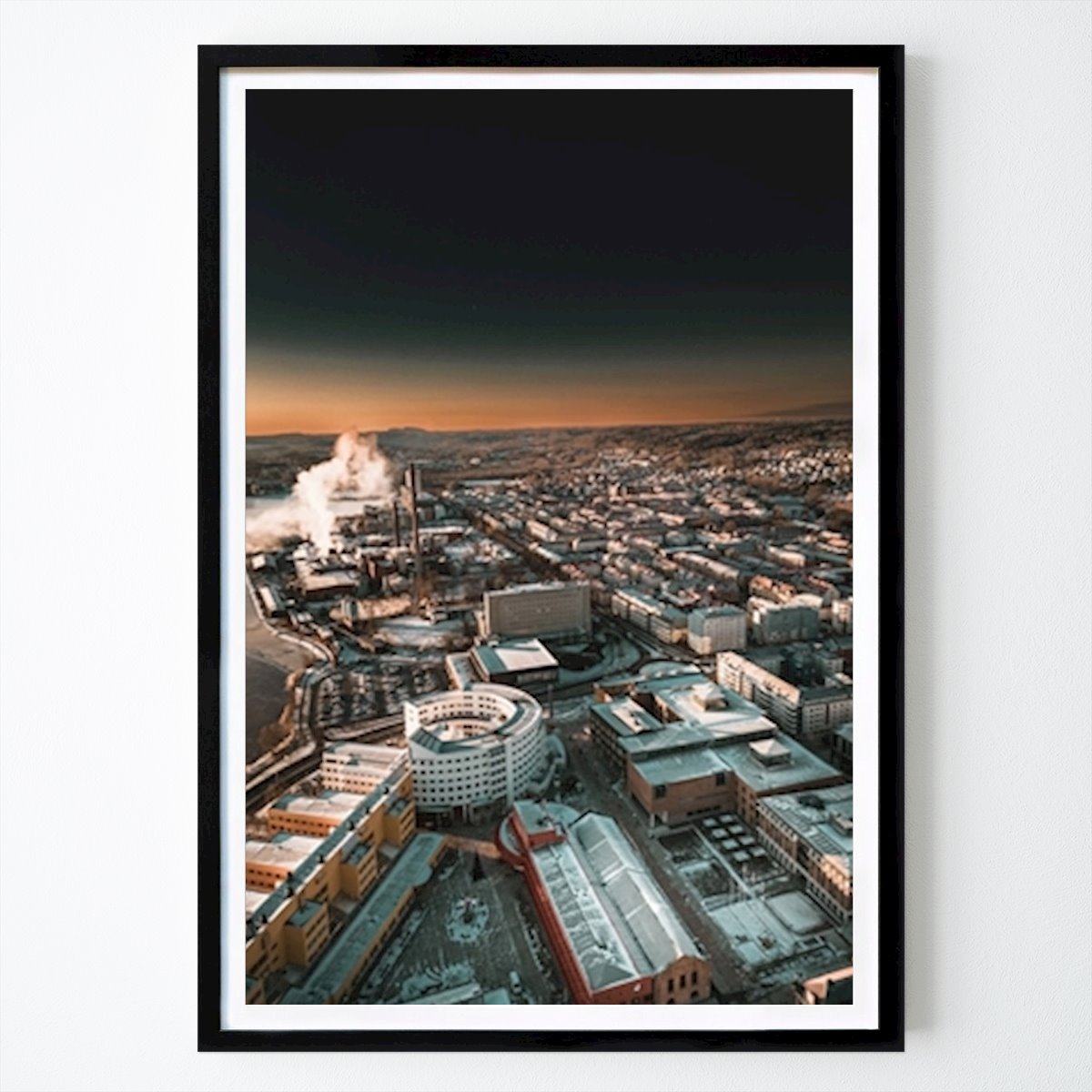 Natureza Poster: VISTA DE JÖNKÖPING de South Sweden by Drone