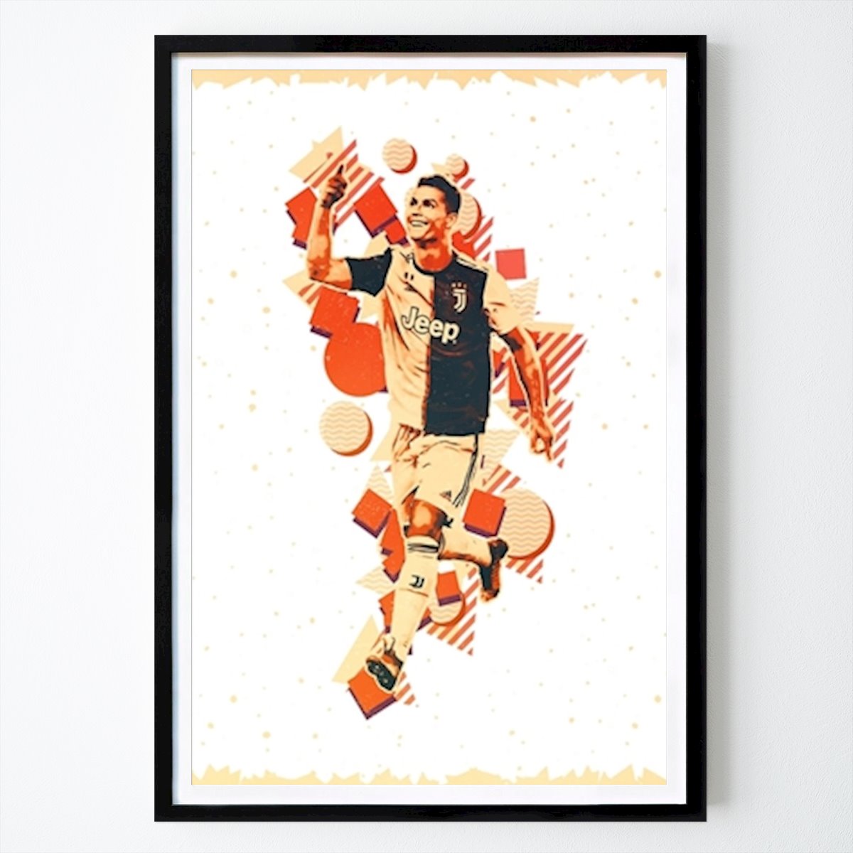 Football Affiche: CR7 par Painting Art