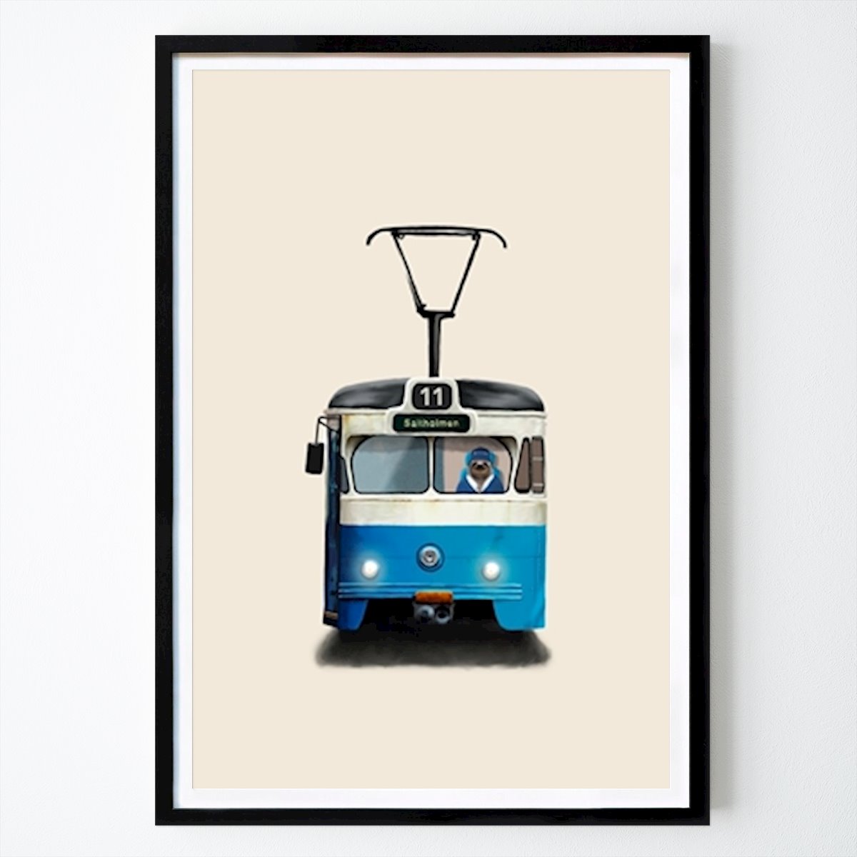 Gotemburgo Póster: Tranvía 11: El Perezoso de Emil Jespersen