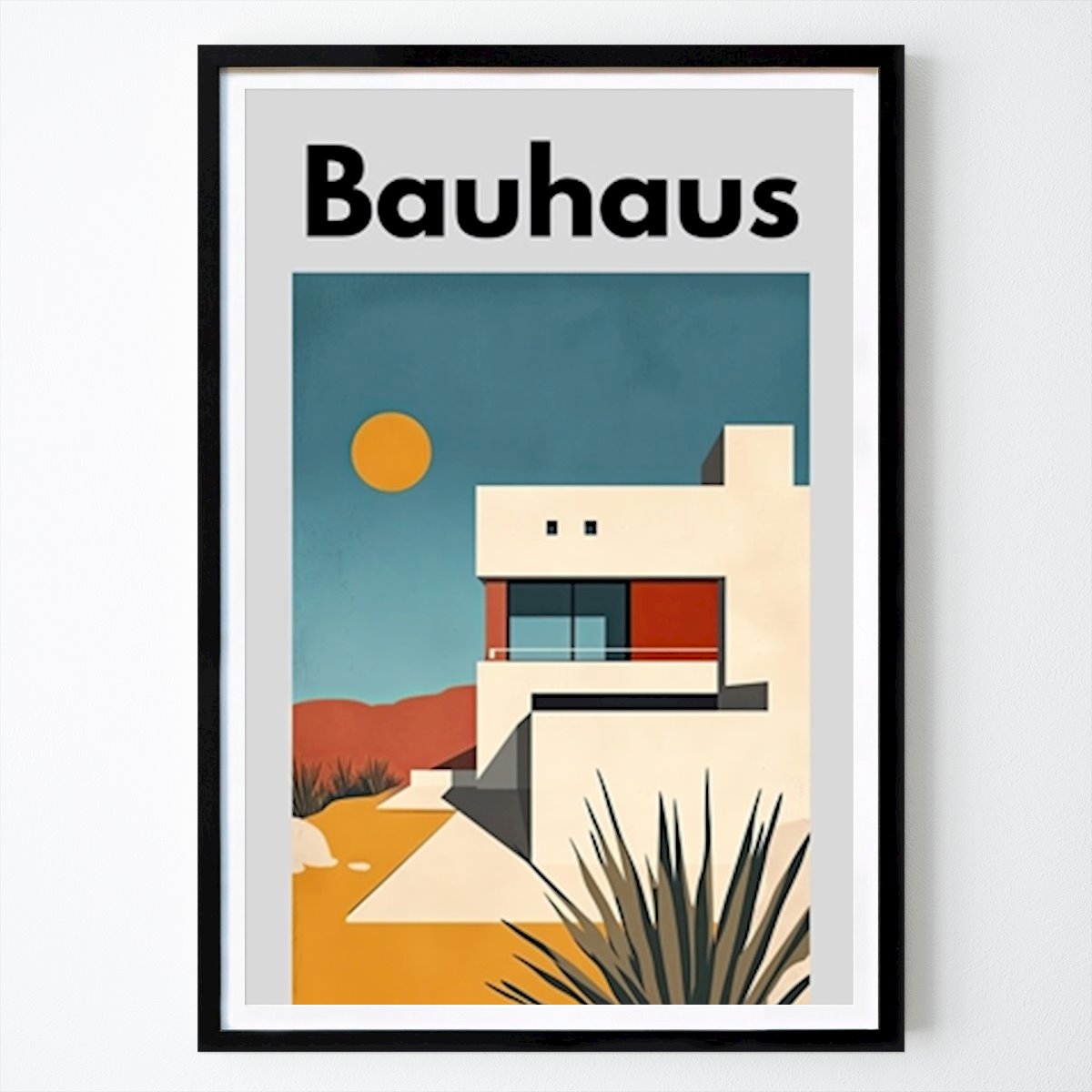 Bauhaus Poster: Bauhaus Poster Art Print by Paul Strak