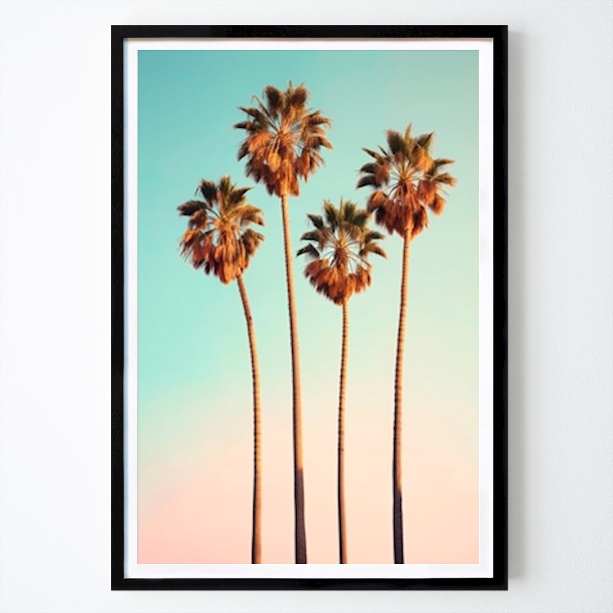 Botanisk Poster: Hollywood palmer av Philippe HUGONNARD