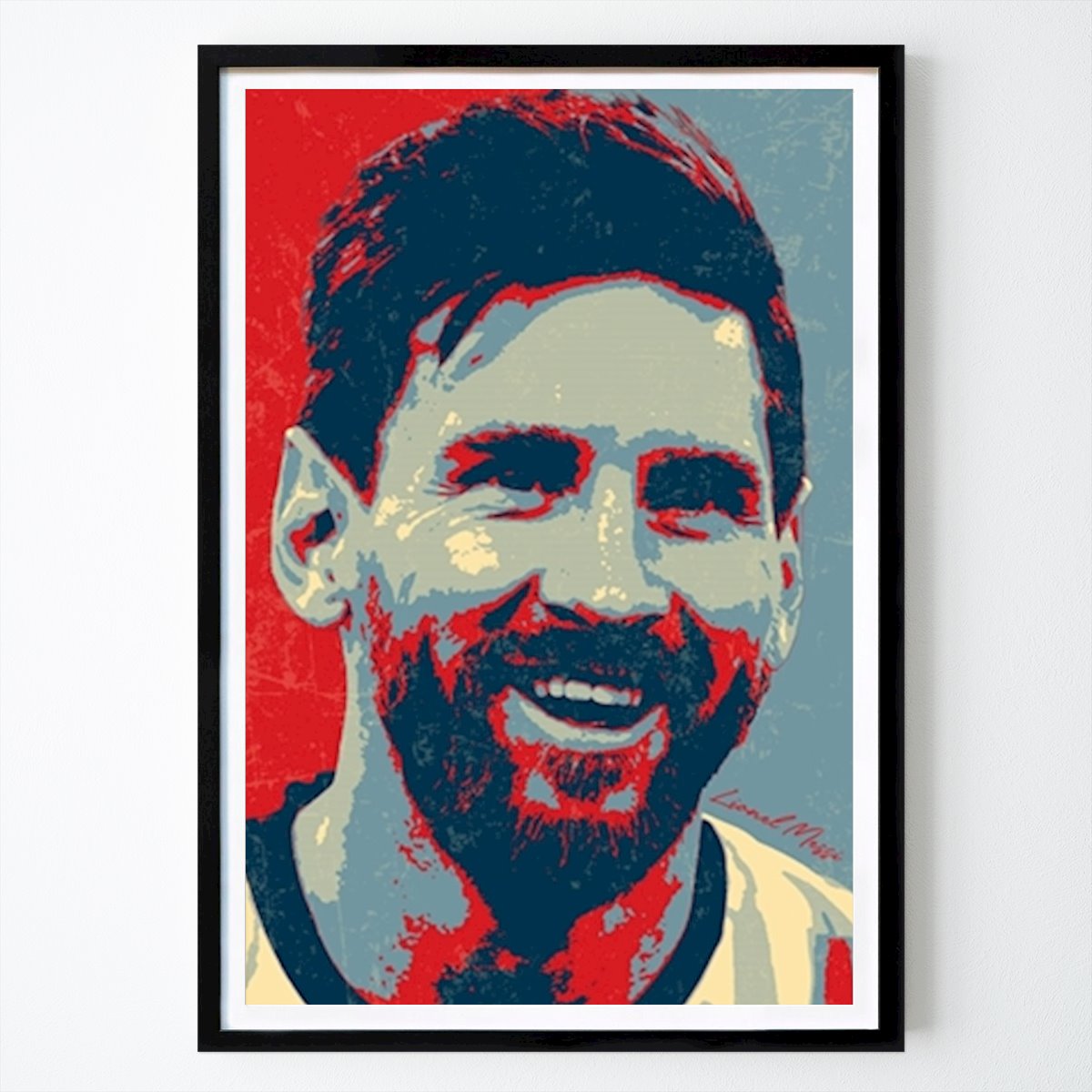Jalkapallo Juliste: Lionel Messi mestari tekijänä Zun posters