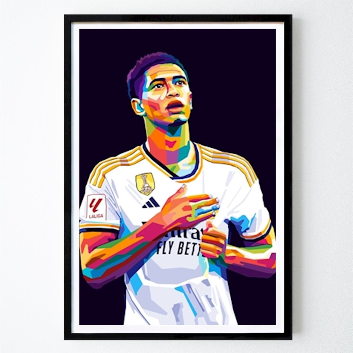 Fodbold Plakat: Jude Bellingham av Siksisart