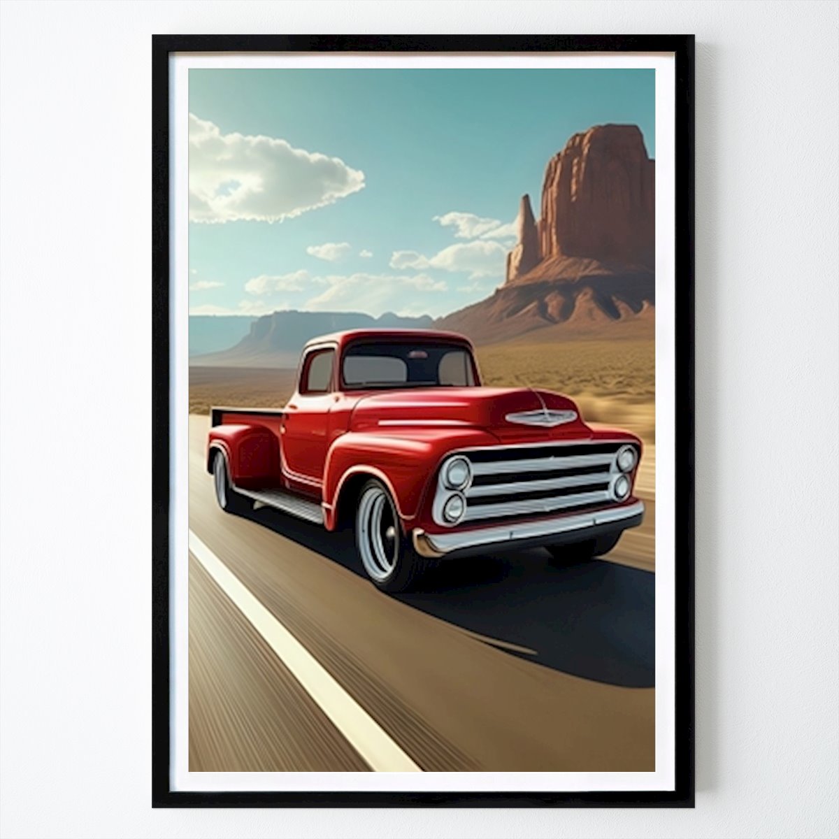 Retro & Vintage Juliste: Iso kuorma-auto tekijänä Amee taylor
