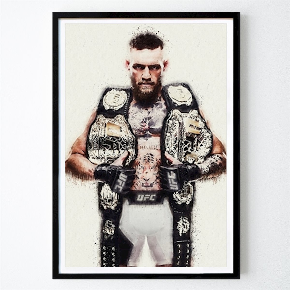 Citat & Text Poster: Conor McGregor av MyArtica