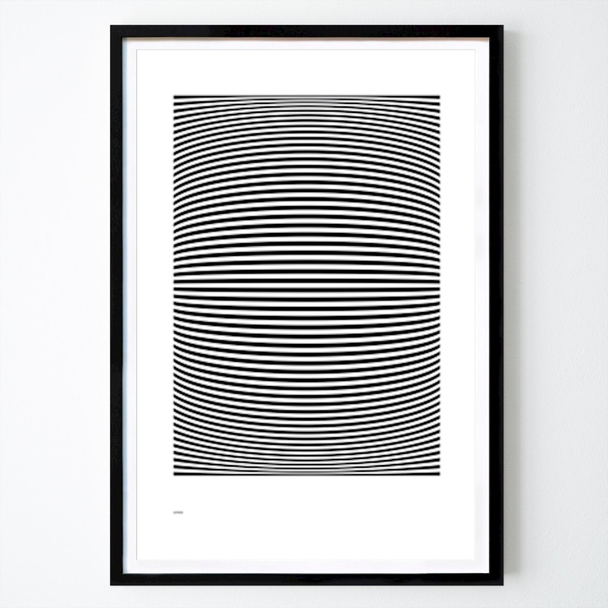 Abstract Poster: Abstract - Lines by Dan Leo Lindeberg
