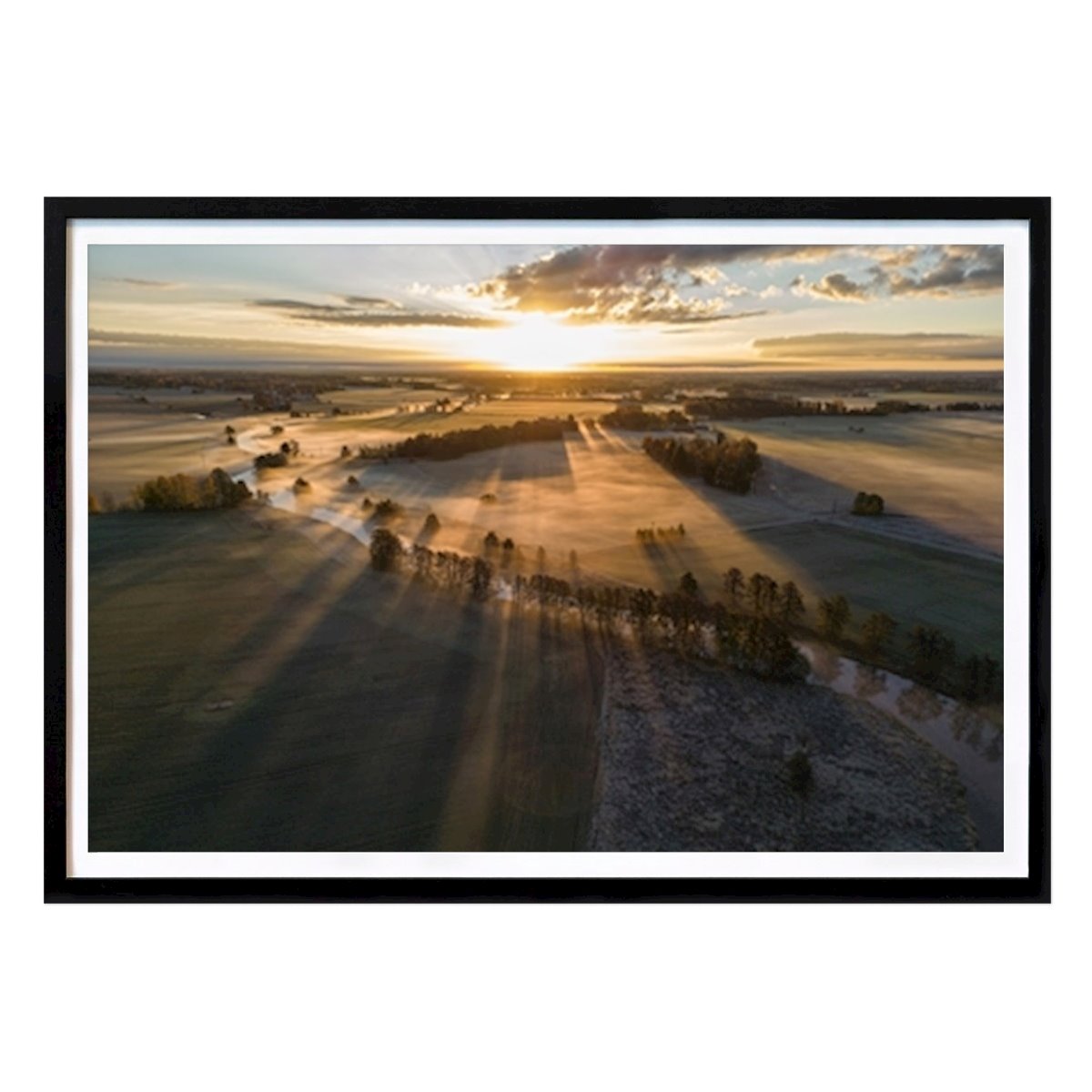 Places & Cities Poster: Obymbratio by Patrik Edberg