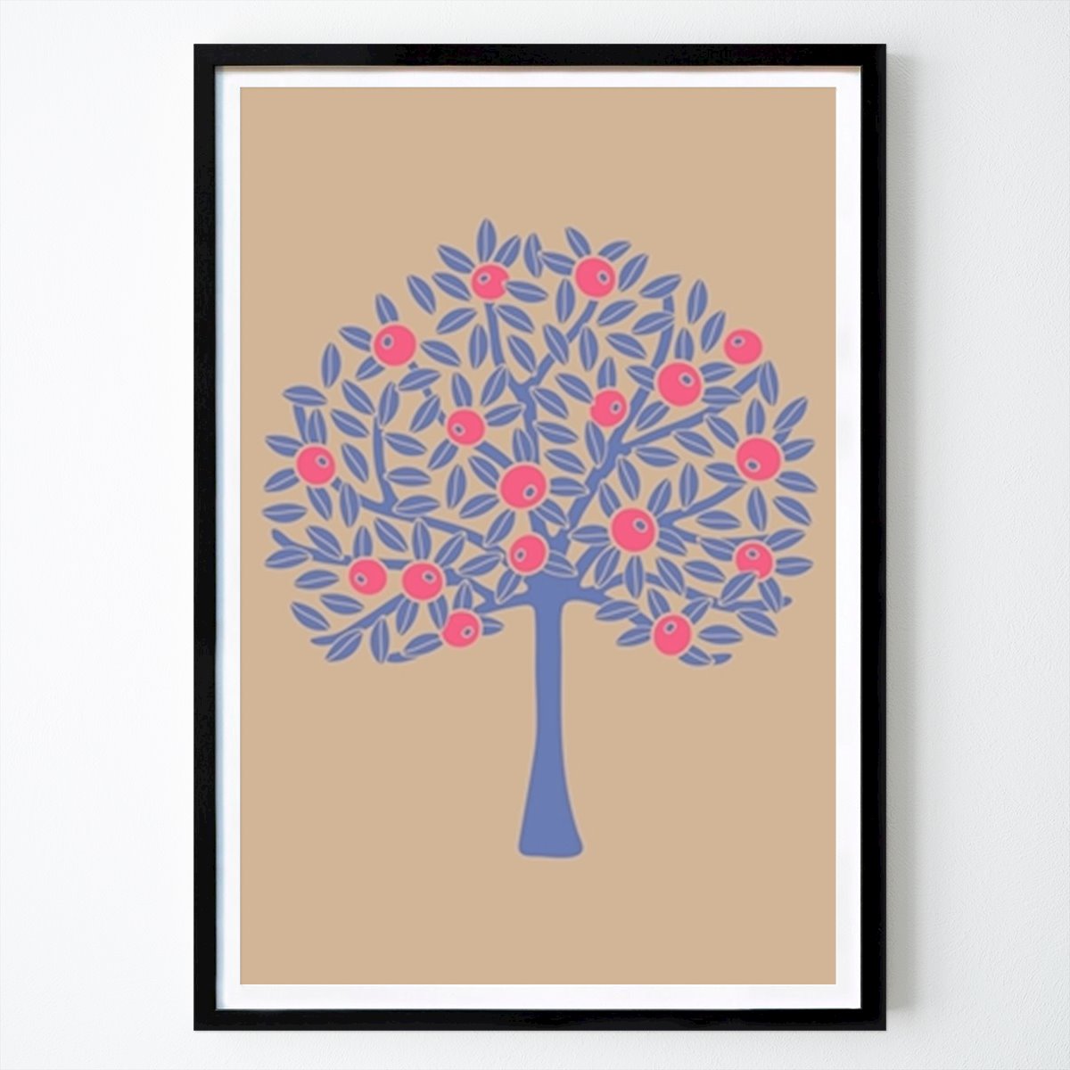 Italia Plakat: ORANGERIE Citrus Tree lilla av Jackie Tahara