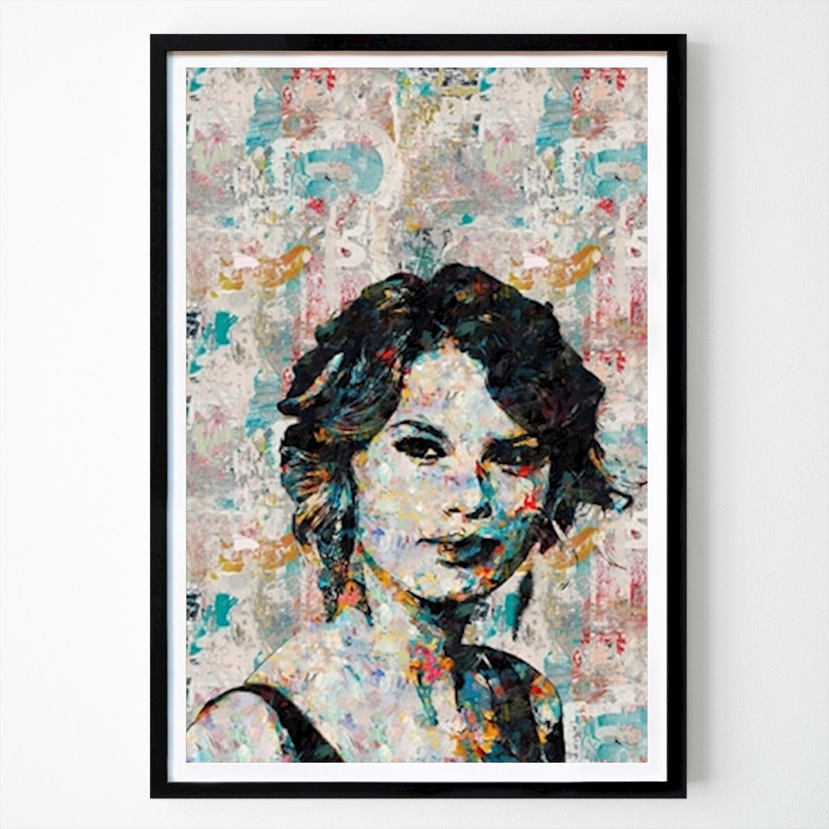 Illustration Poster: Taylor Swift Abstract by Painting Art