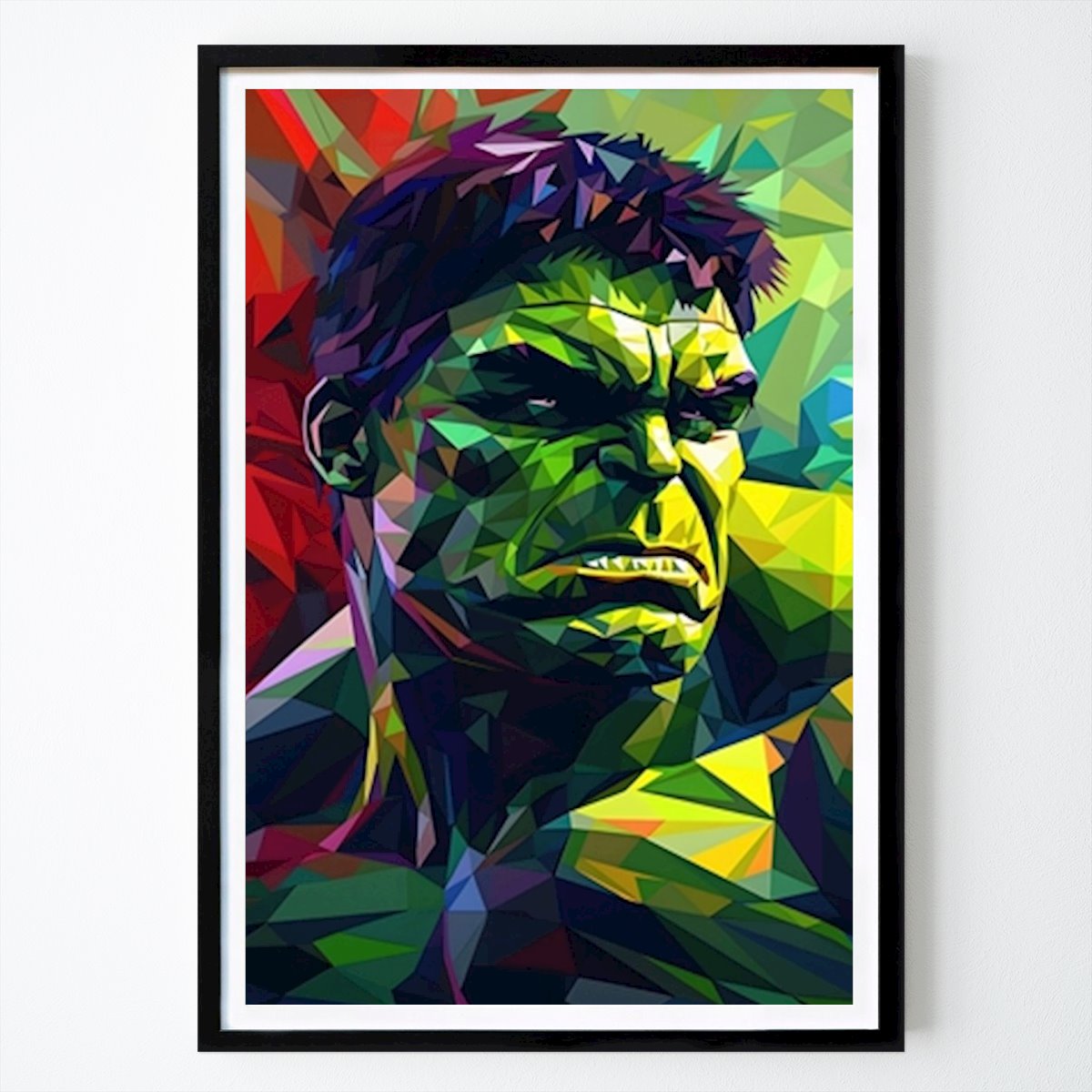 Pop Art Poster: Hulken Wpap av Peter sonclaire