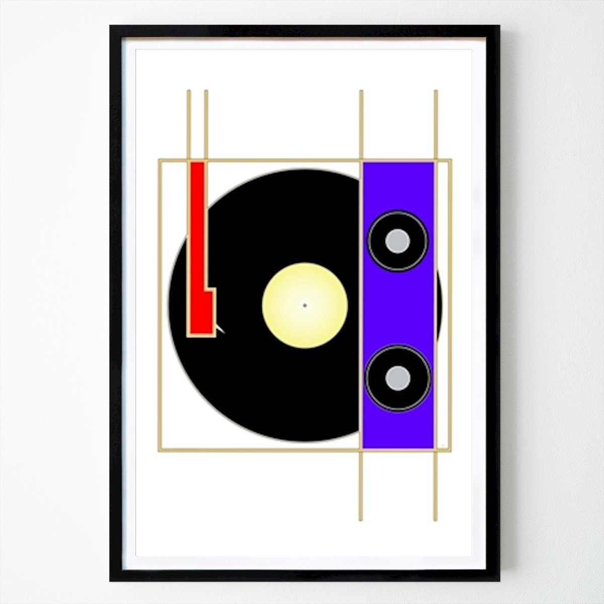 Hobby Poster: Vinyl player by Sinauctor