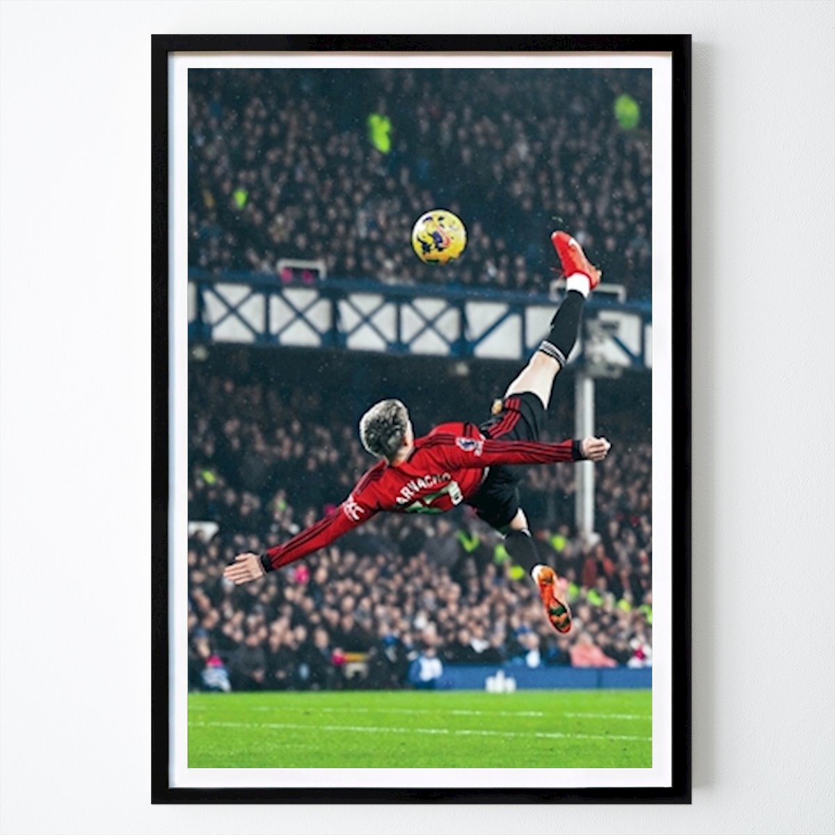 Futebol Poster: Gol de Alejandro Garnacho de Mrcus JOJO