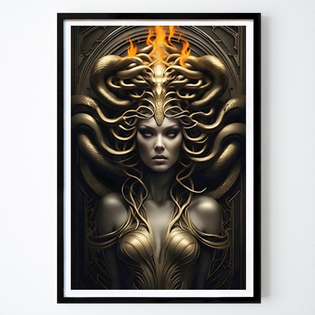Art Déco Affiche: Art Déco - Méduse I par Art Deco - The Golden Era