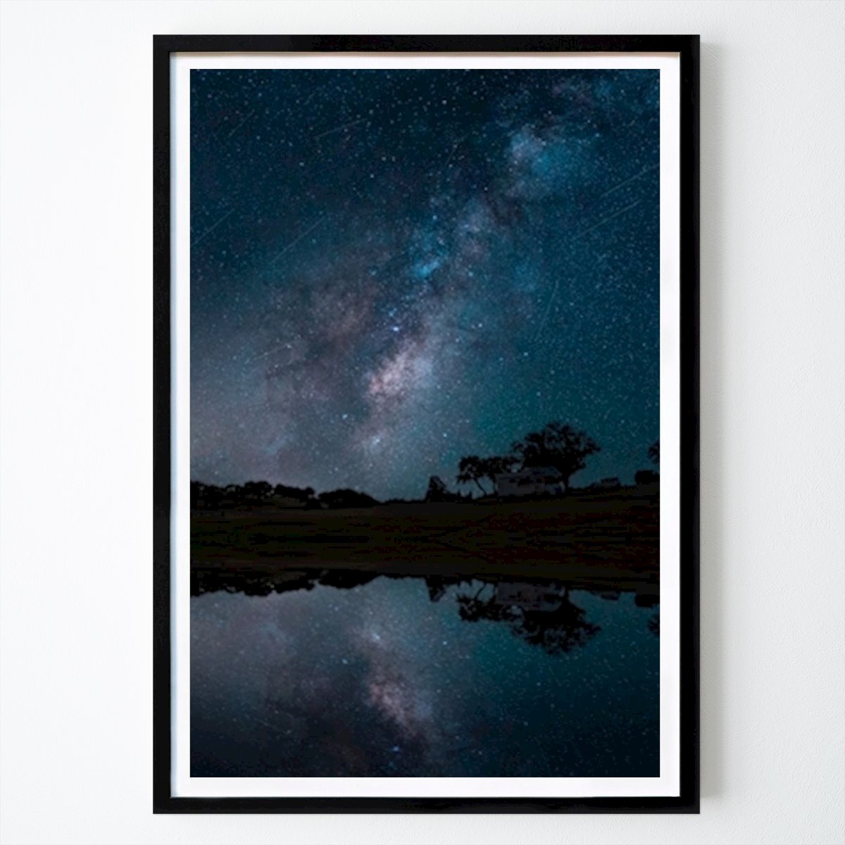 Natur Plakat: Refleksjon av Milkey Way av Aviv Perets
