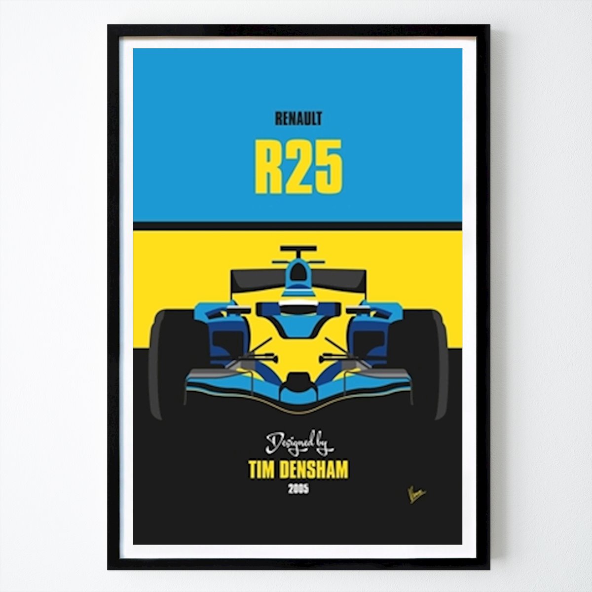 Hobby Poster: MY 2005 Renault R25 by Chungkong Art
