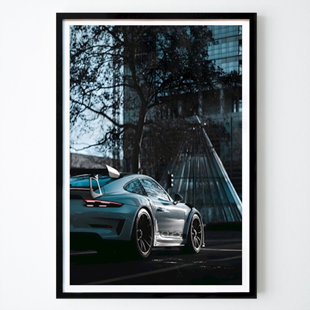 Car Poster: Porsche 911 gt3 RS by Fast art
