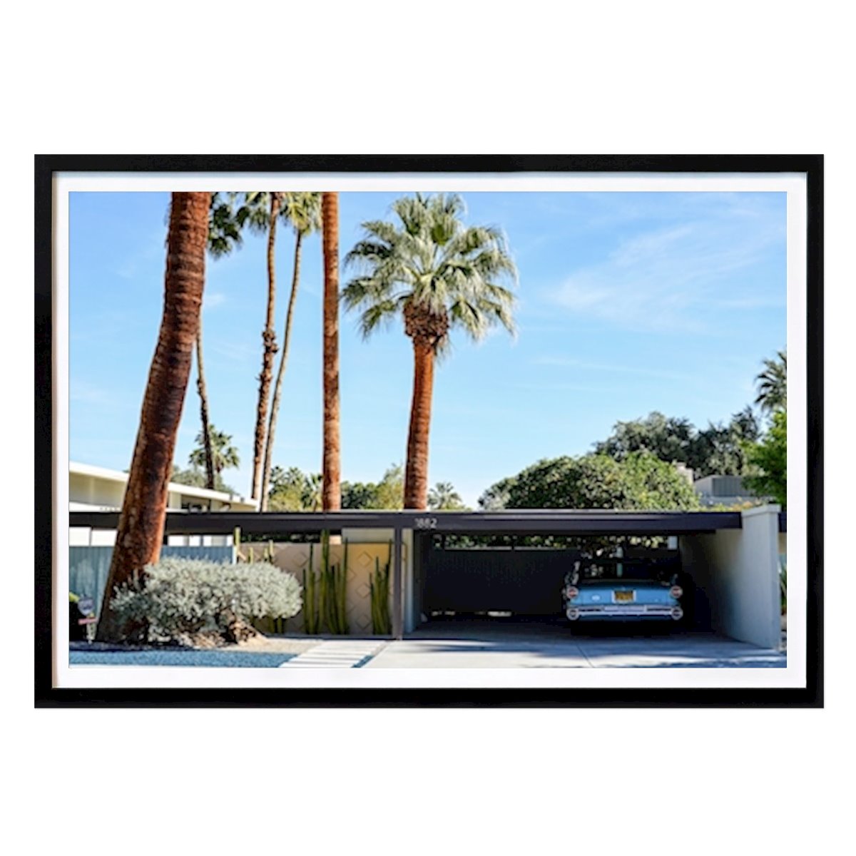 Auto Poster: Palm Springs von Karl Johansson