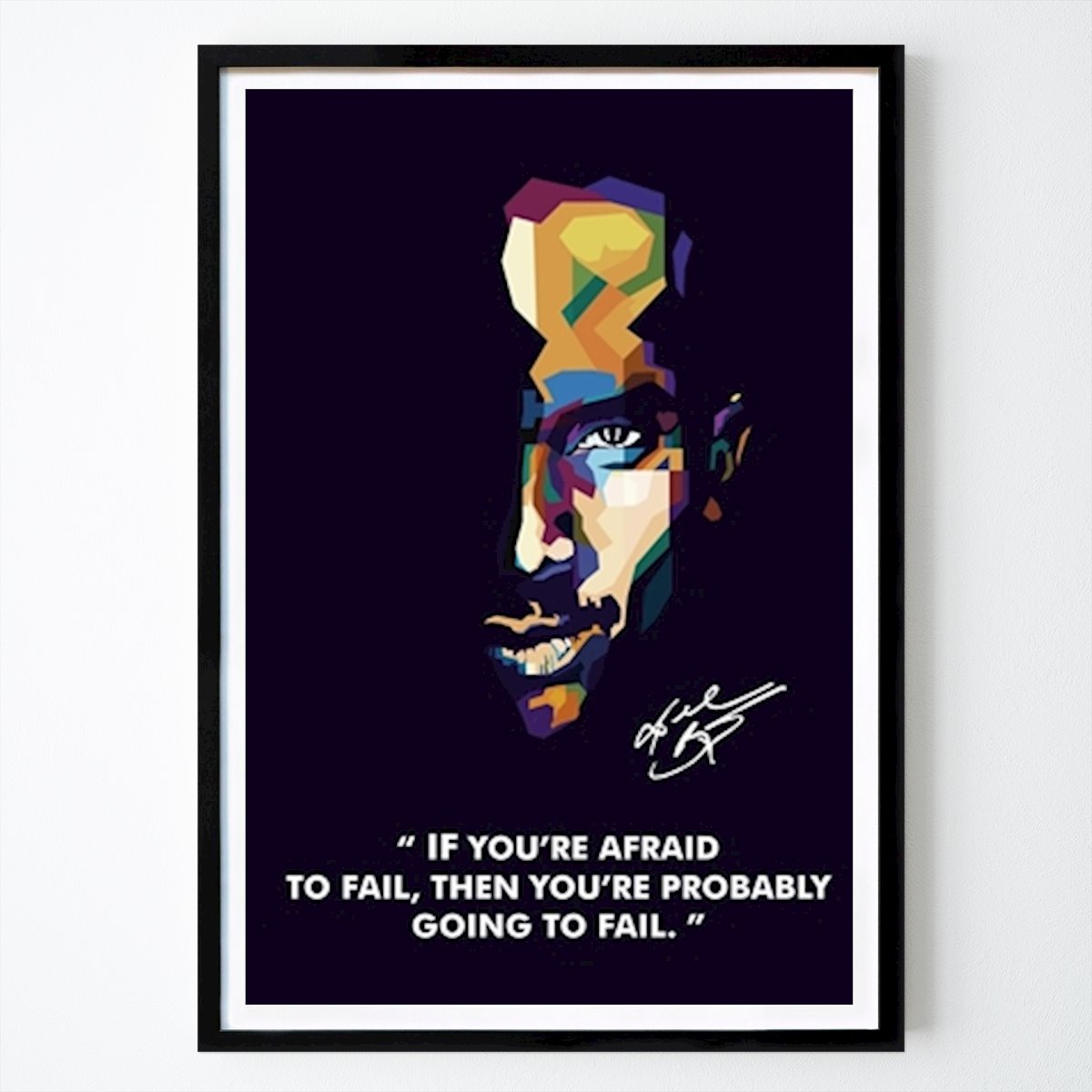 Basket Poster: Kobe Bryant - Basketboll av Hawasi