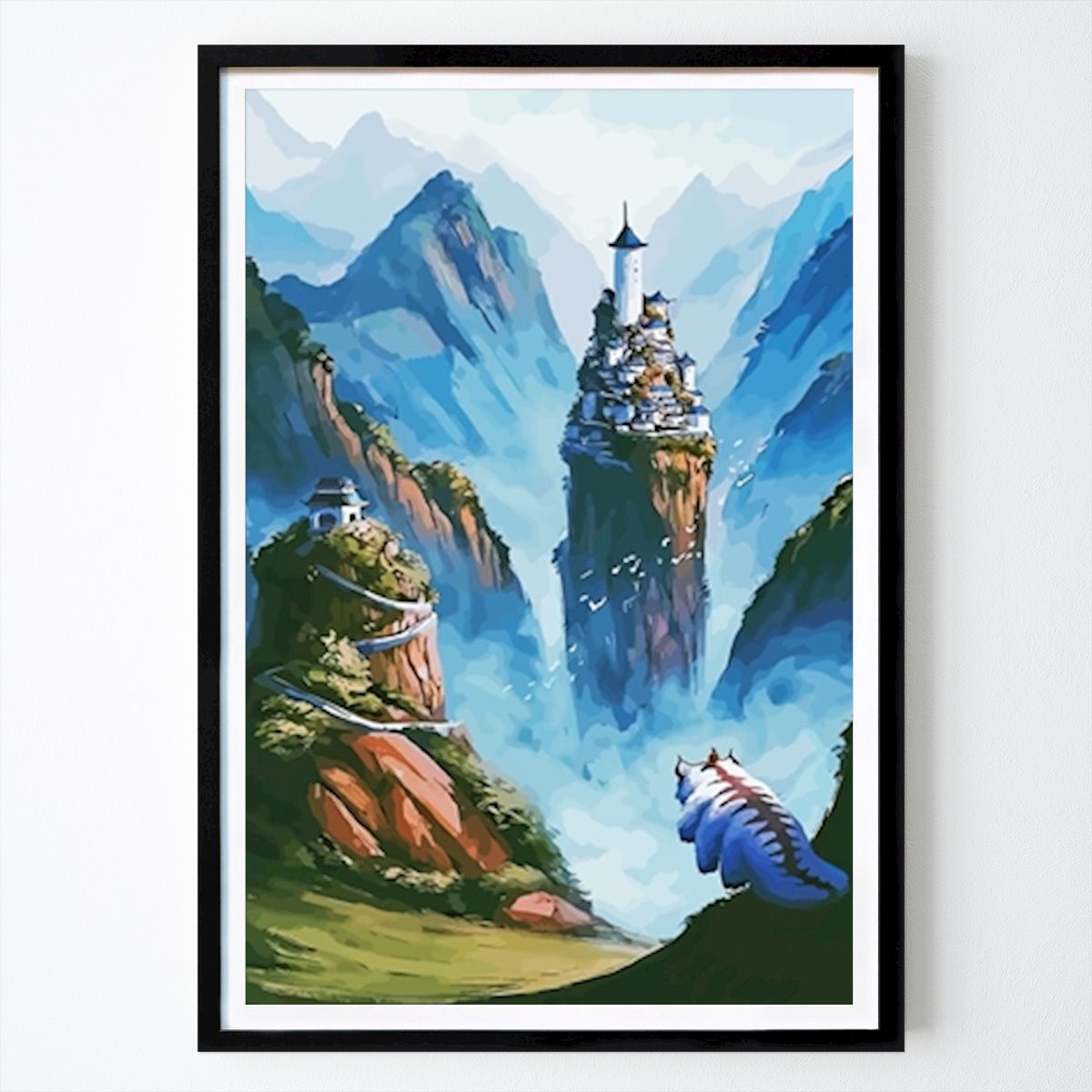 Illustration Affiche: Avatar Le dernier maître de l’air par Du Bose