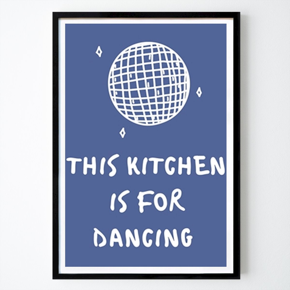 Citation & Text Poster: This Kitchen Is For Dancing by Jubi