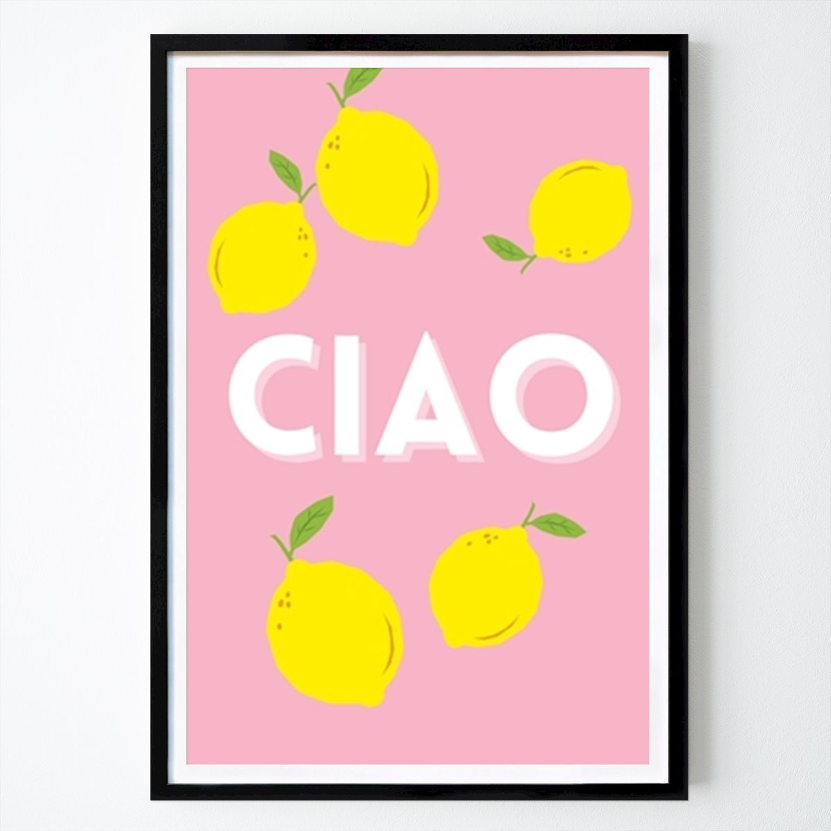 Italy Poster: Ciao Limone by Jubi
