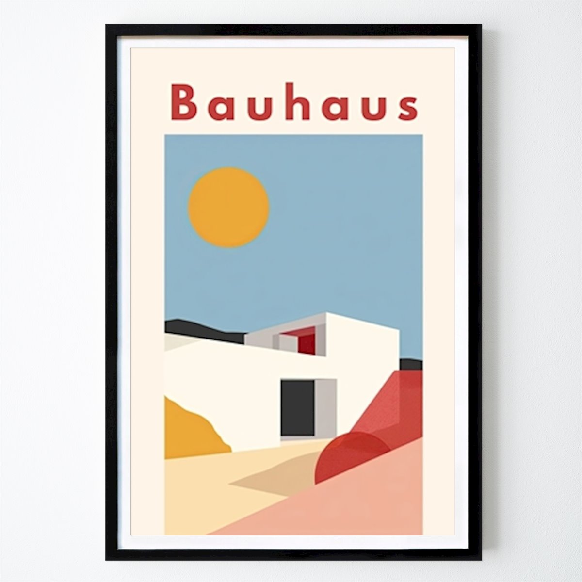 Bauhaus Juliste: Bauhaus tekijänä Paul Strak