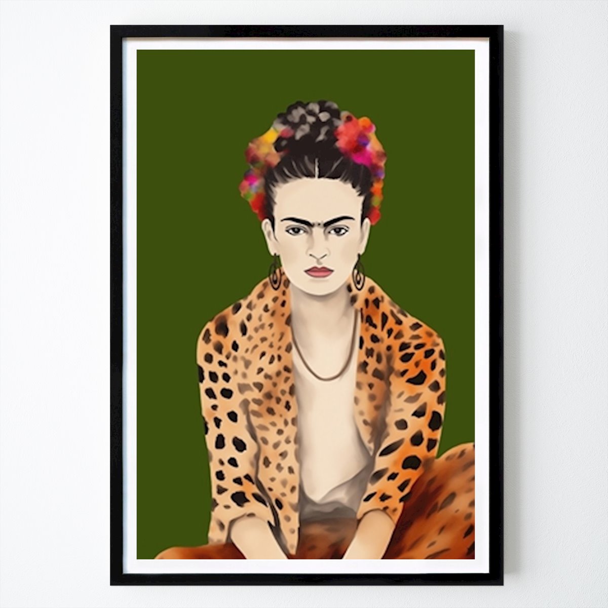 Estilo de vida Póster: Frida leopard-outfit de Carina Augusto