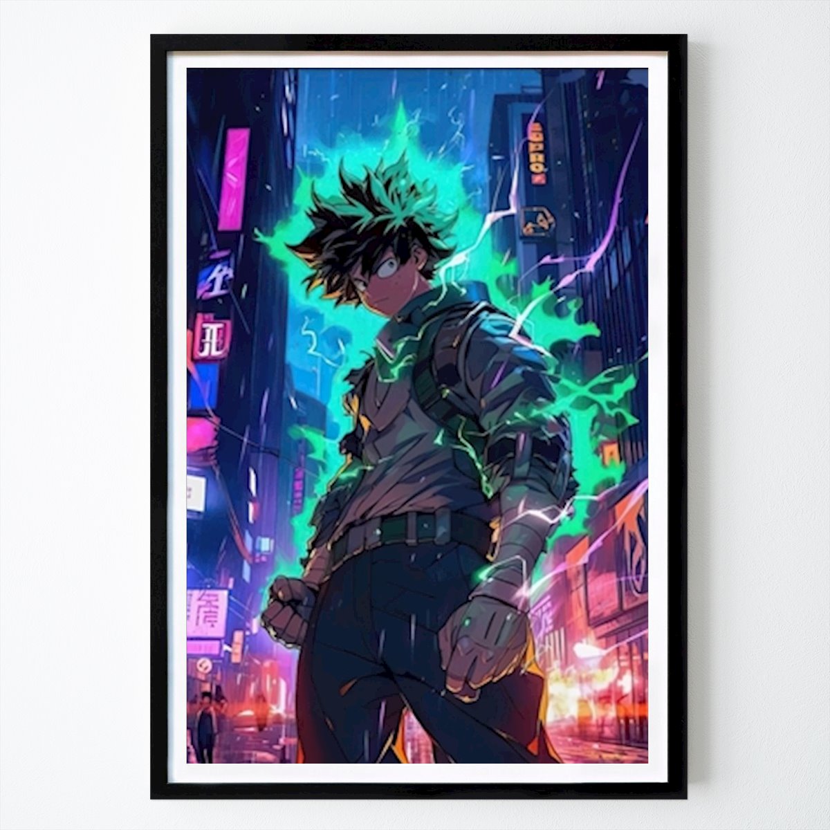 Kids Room Poster: My Hero Academia by Blunana Rilla